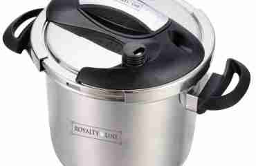 Pentola a pressione acciaio inox 6 litri alta