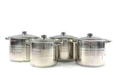 Set Pentole alte – 8 pezzi in acciaio inox