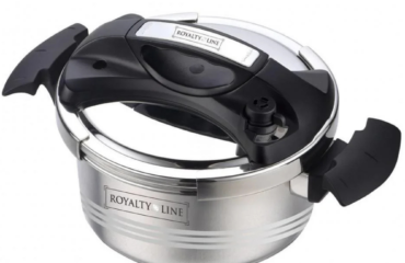 Royalty Line Pentola a Pressione 10 Litri RL26-PS10L - Acciaio Inox - Compatibile Induzione